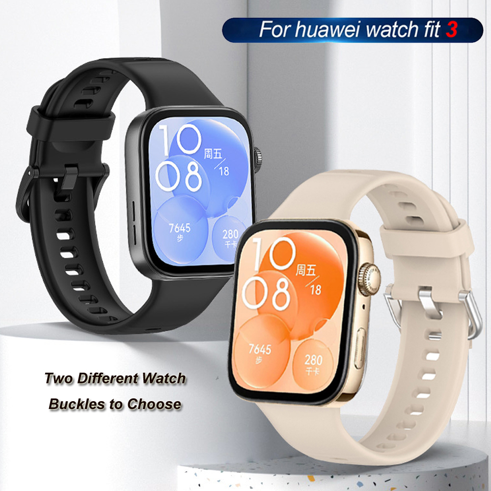 交換用ストラップ Huawei 社ウォッチフィット 3 ストラップシリコンアクセサリー時計バンド Huawei 社フィット 3 コレア