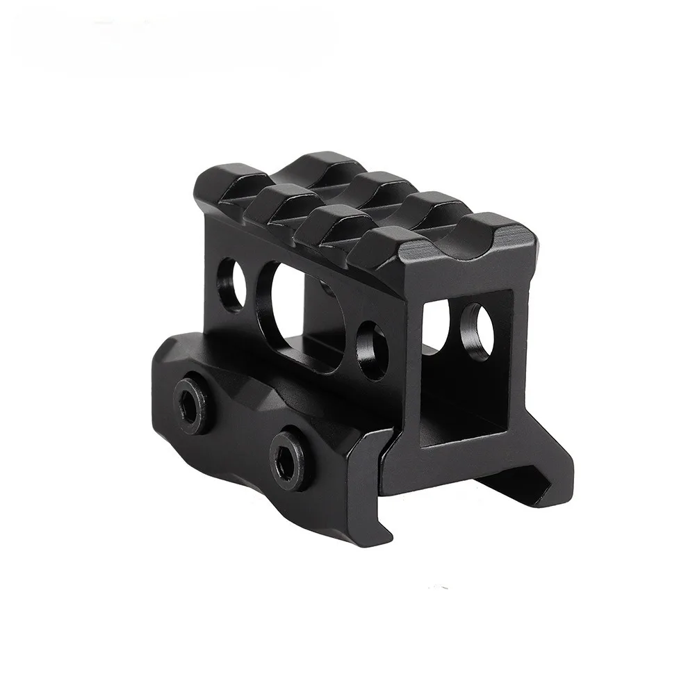 Tactical 3slot Holographic Red Dot T1 Height Increasing Metal Guide 20mm Sight Bracket Base for Hunting Flashlight Optics