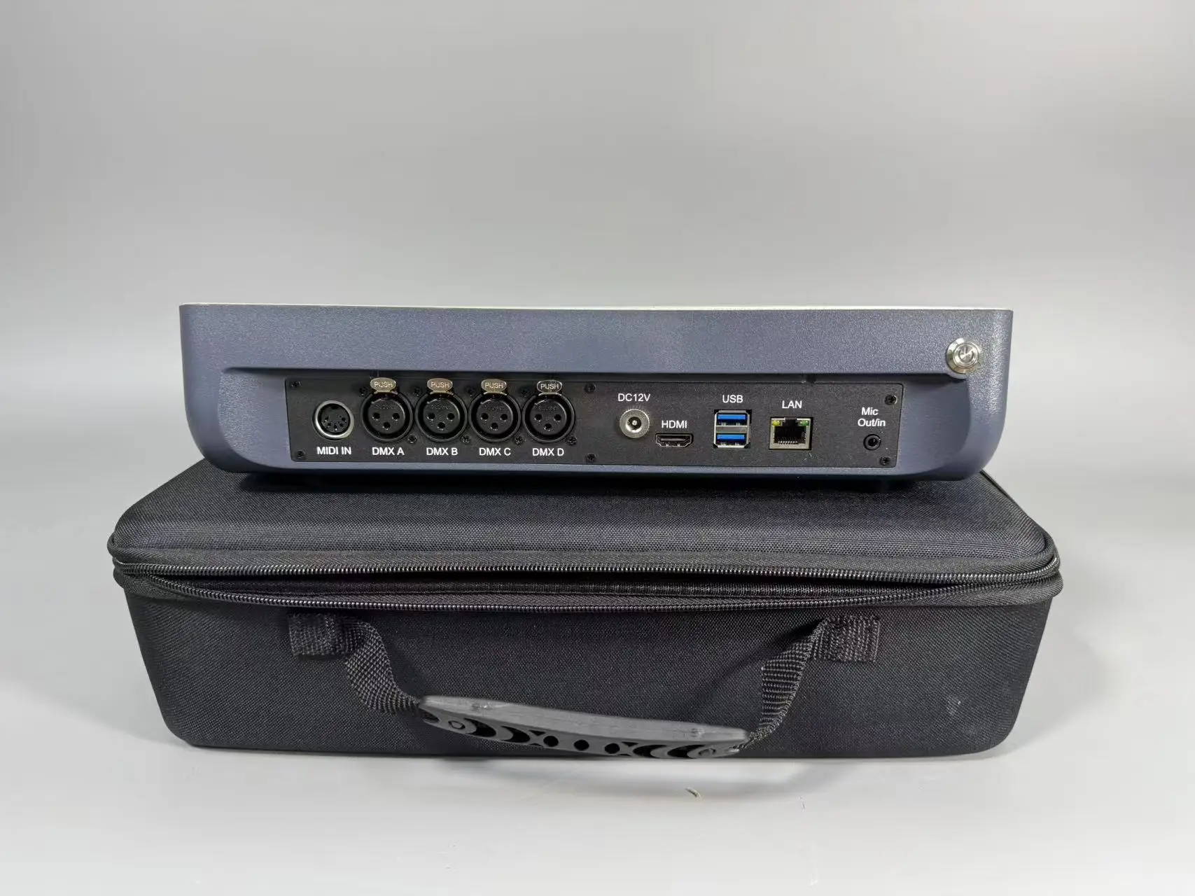 Мини-кварцевая мобильная консоль Titan DMX, контроллер сценического освещения, встроенный аккумулятор, сенсорный экран, подключение Wi-Fi, профессиональный,