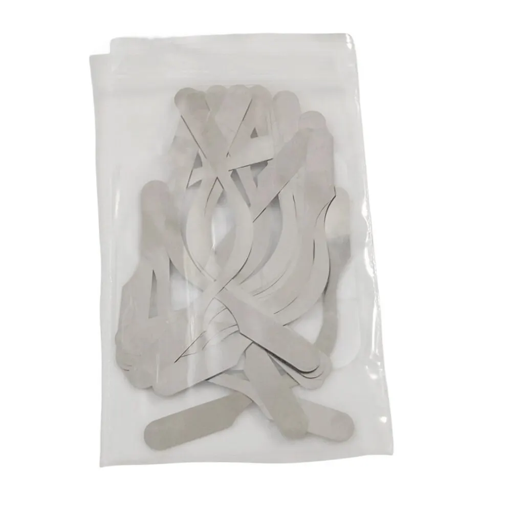 20Pcs Dental Matrix Bands Tofflemire Stuck Gingival Wall Lift Large Curvature Sectional Contoured Matrices Dentistry Tool
