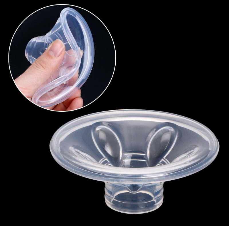 Clear Breast Accessories Baby Feeding Silicone Pad Replacement Massage Cushion for Manual Electric Breast Pumps