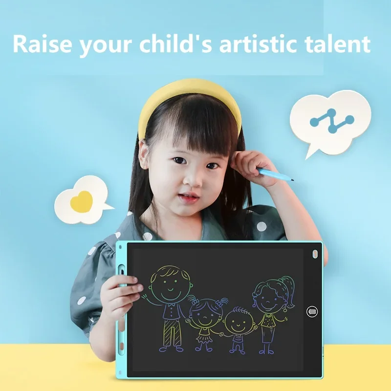 8/12 INCH Drawing Tablet Lcd Writing Board Lcd Tablet for Designs Graphic Electronic Notebook Magic Tablet To Draw