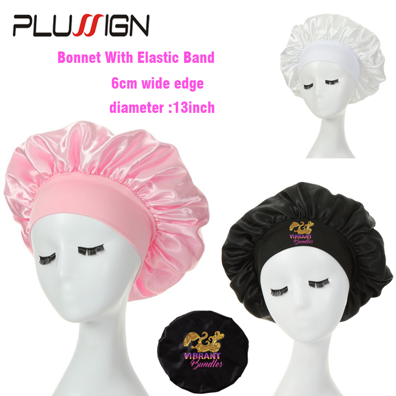 Настроить 50 шт., бумажный пакет с кружевной лентой, атласные пакеты для парика, упаковка для наращивания волос, атласная шапочка для парика для вьющихся краев волос, шарф, обёрточная бумага