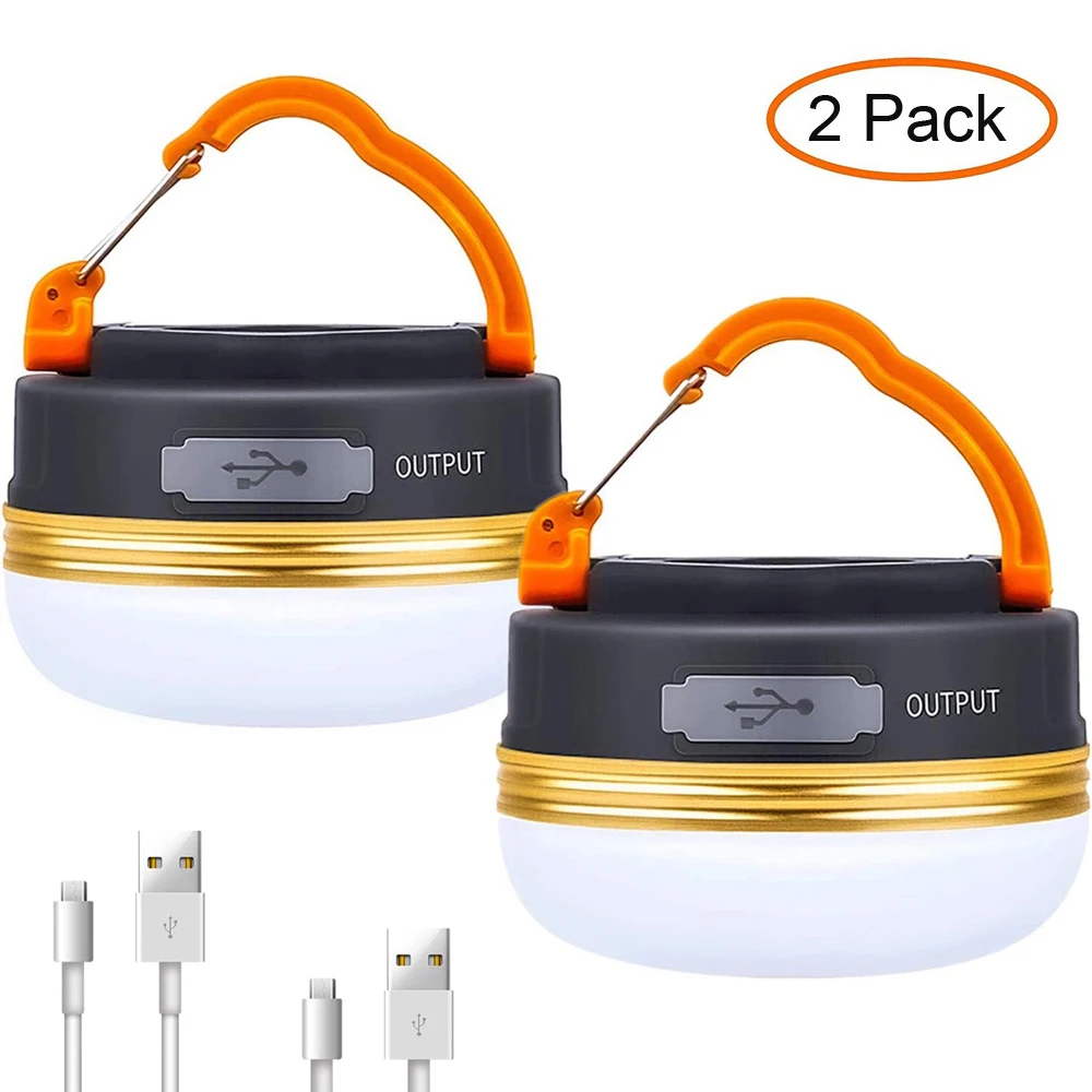 10W 높은 전력 캠핑 랜턴 텐트 램프 1200mah USB 충전식 휴대용 캠핑 조명 야외 하이킹 밤 교수형 램프