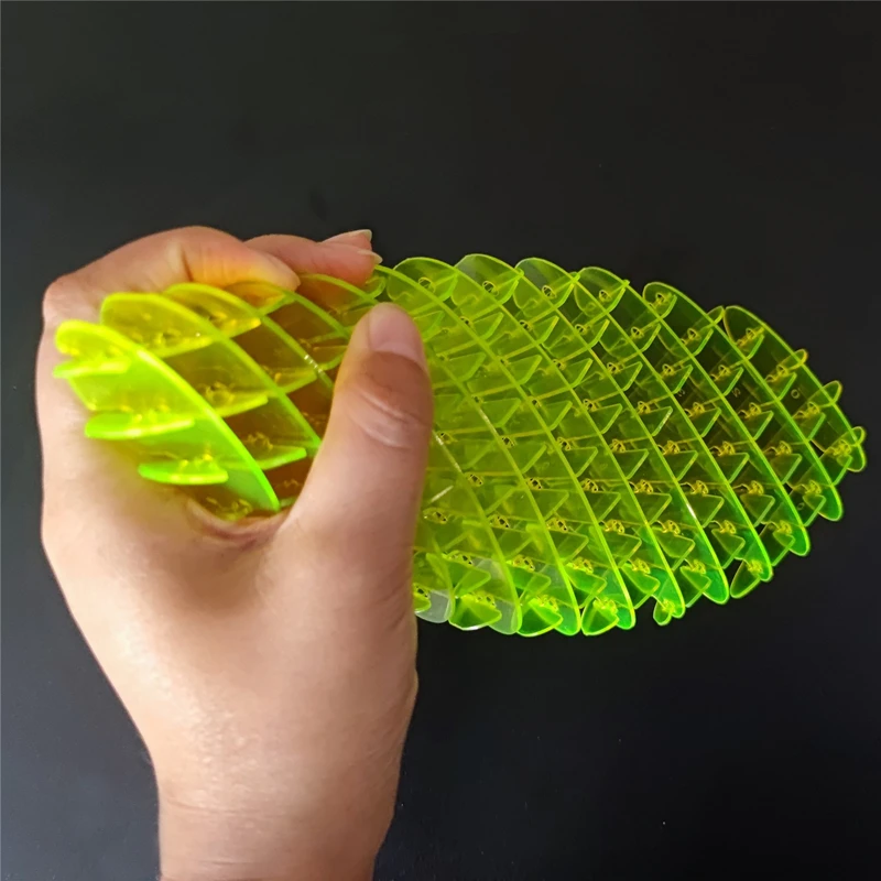 Kreative 3D Dekompression Vent Rettich Elastische Mesh Wurm Heilung Dekompression kinder Elastische Teleskop Neuheit Spielzeug