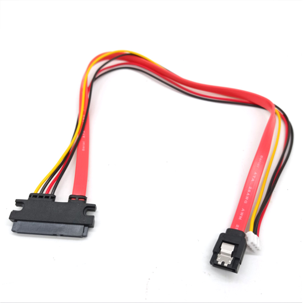 Zintegrowany kabel zasilający dysku twardego Mały 4-pinowy żeński i kabel zasilający SATA 3.0 męski na SATA 22Pin (7+15Pin)