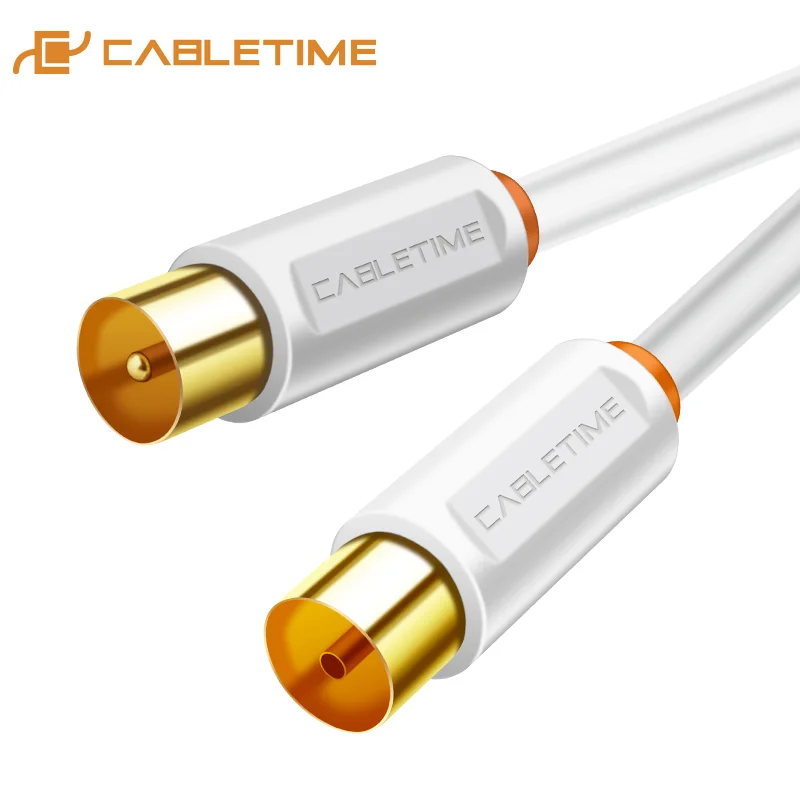 CABLETIME Tivi M/F 3C2V Cáp Cáp Video Cho Truyền Hình Độ Nét Cao HD Chất Lượng Cao Anten Tivi STB truyền Hình Kỹ Thuật Số Dòng C268