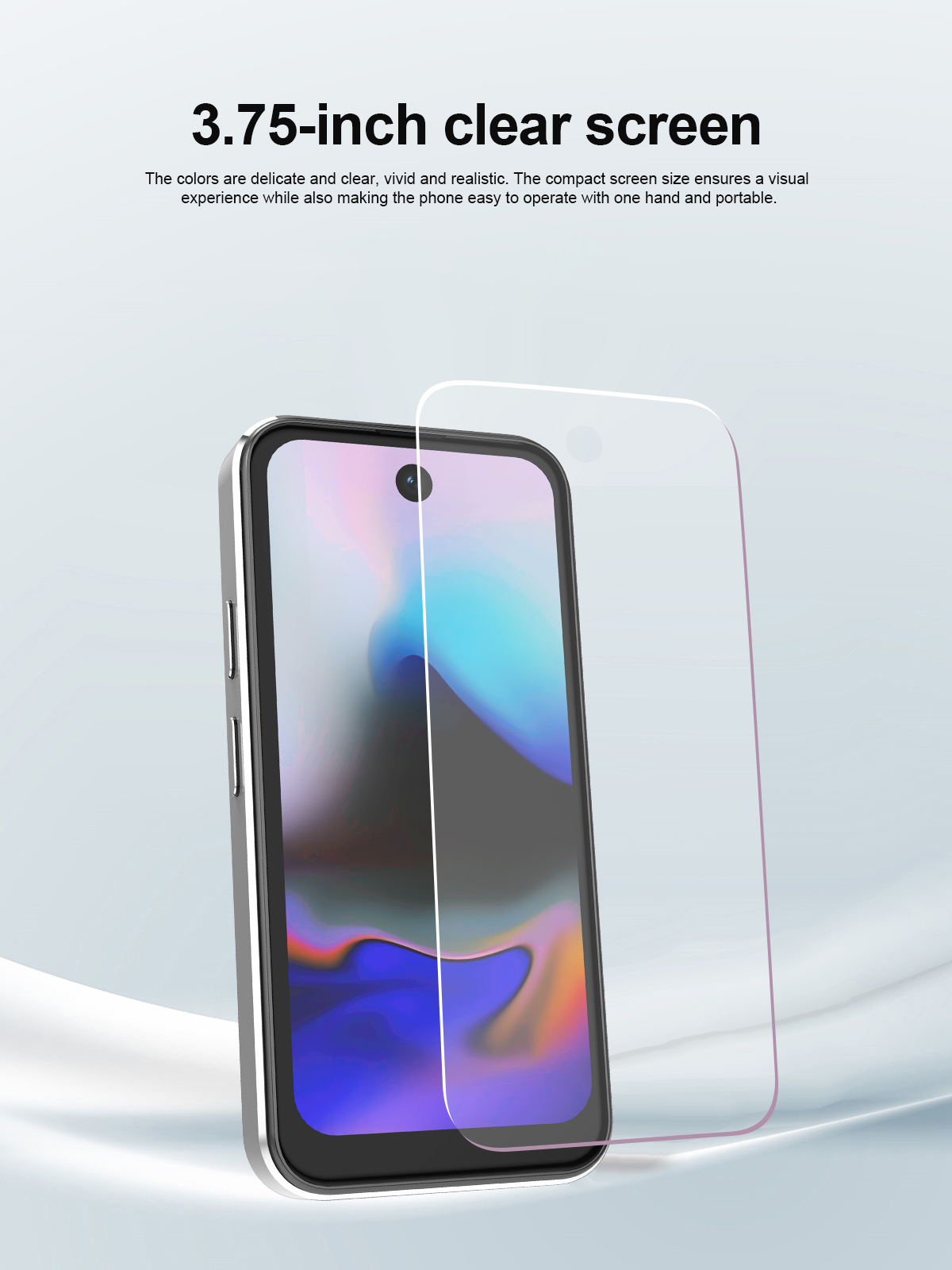 Fuffi Mini X7 Pro Phone 4G LTE Android10.0 Smartphone 4GB RAM 128GB ROM 4" Display 5MP Camera Dual SIM With Play Store WhatsAPP