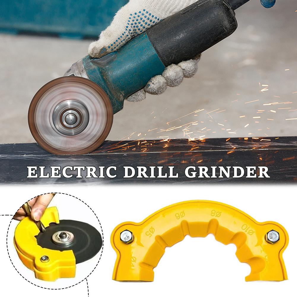 Drill Sharpener Attachment Multi-Size Drill Sharpening, Jumbo Angle Sharpener For Sharpening Drill Bits