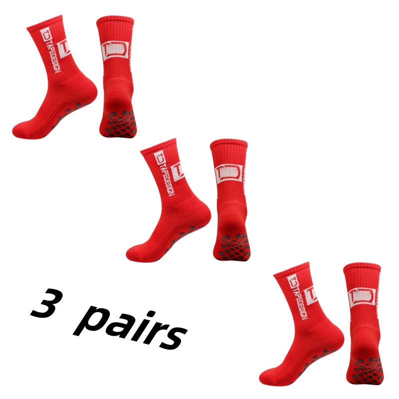 3 пары/партия, Нескользящие женские носки до середины икры