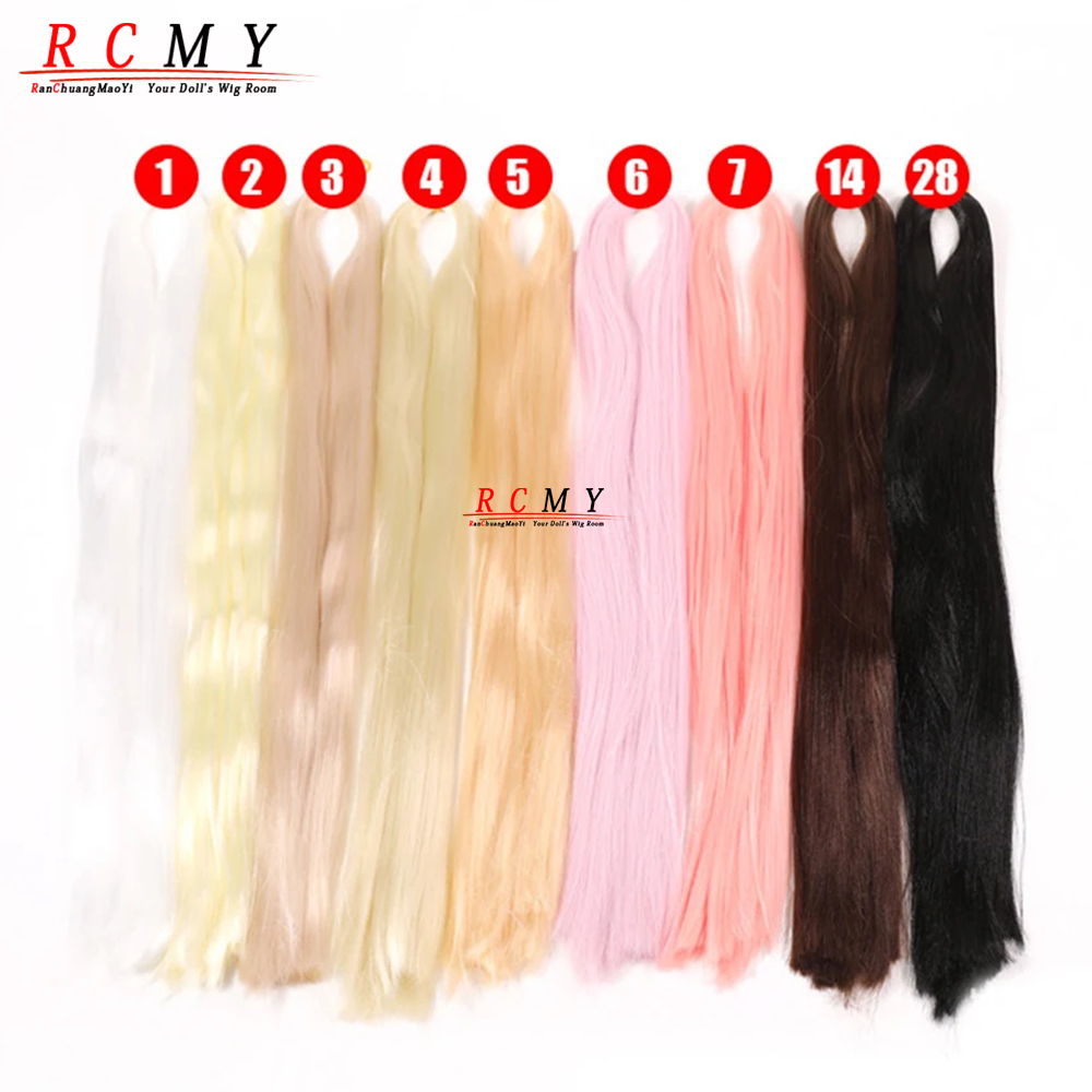 Шарнирная кукла SD 80 см/40 дюймов, белая черная серия волос, молочный шелк, противомохеровый парик, материал ручной работы для пересадки крючка для волос для девочек и мальчиков