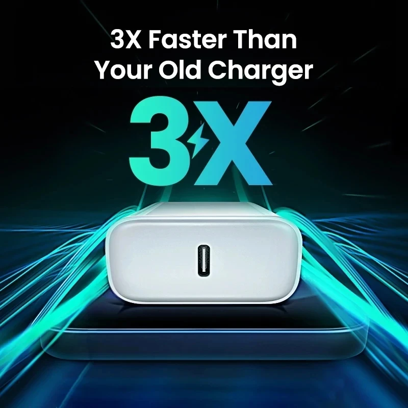 Original 30W Fast Charger For APPLE iPhone 16 15 14 13 12 11 Pro Max USB-C Quick Charging X XS XR 8 Plus Cable Phone Accessories