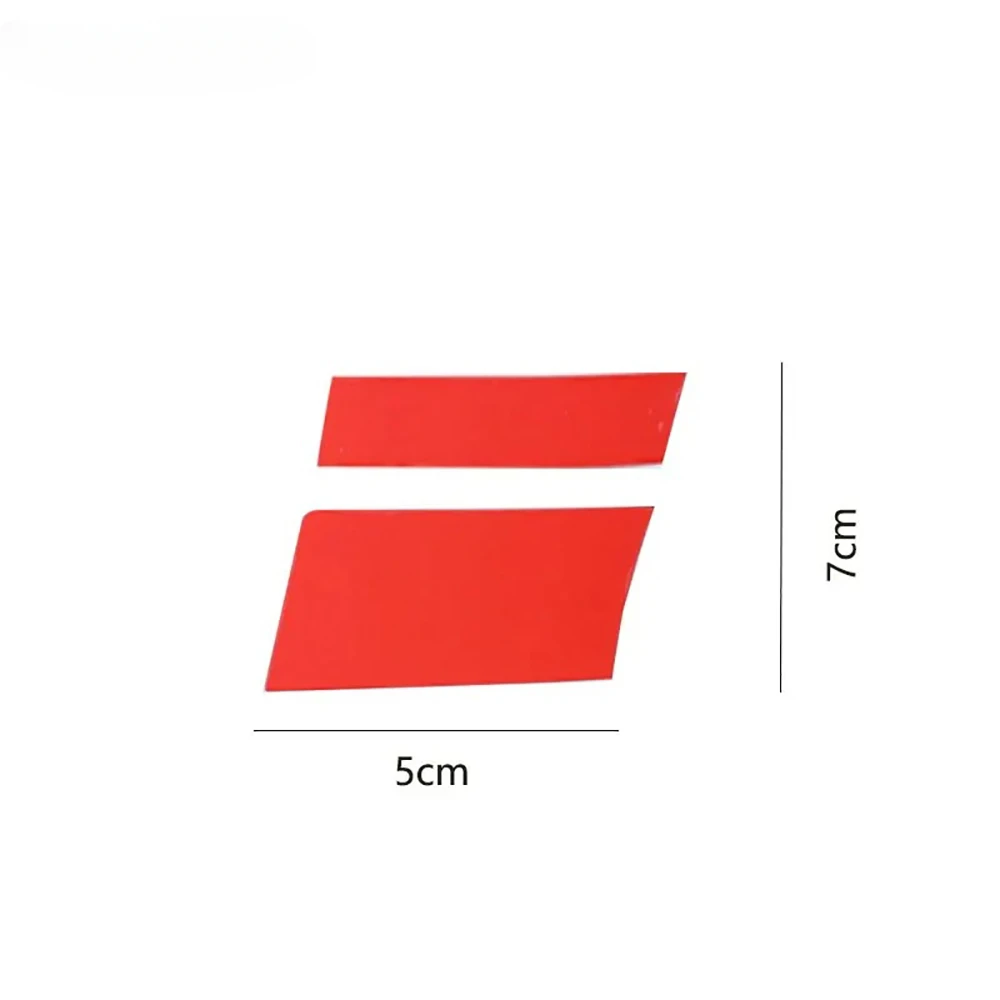 6 個の車のステッカー反射車ホイールリムビニール警告ステッカーハッシュマークストライプレーシングホイールハブデカールサイズ 16 "-21"