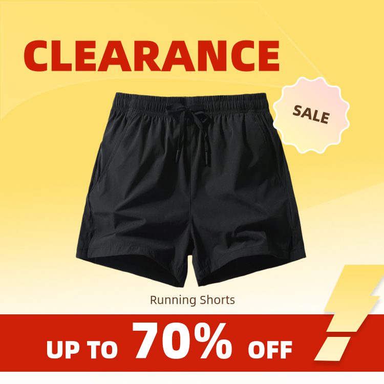 Clearance_Running Shorts Summer Gym Sportswear Men Jogging Outdoor Sports Shorts Fitness Man Quick Dry Breathable Pants Male Clo
