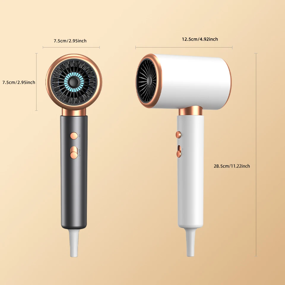 Negativo Ion Ionic Cabelo Secador, Alta Velocidade Motor Sopro Secador, Cuidados com os cabelos Styler, Secador Profissional, Frete Grátis, 2000W