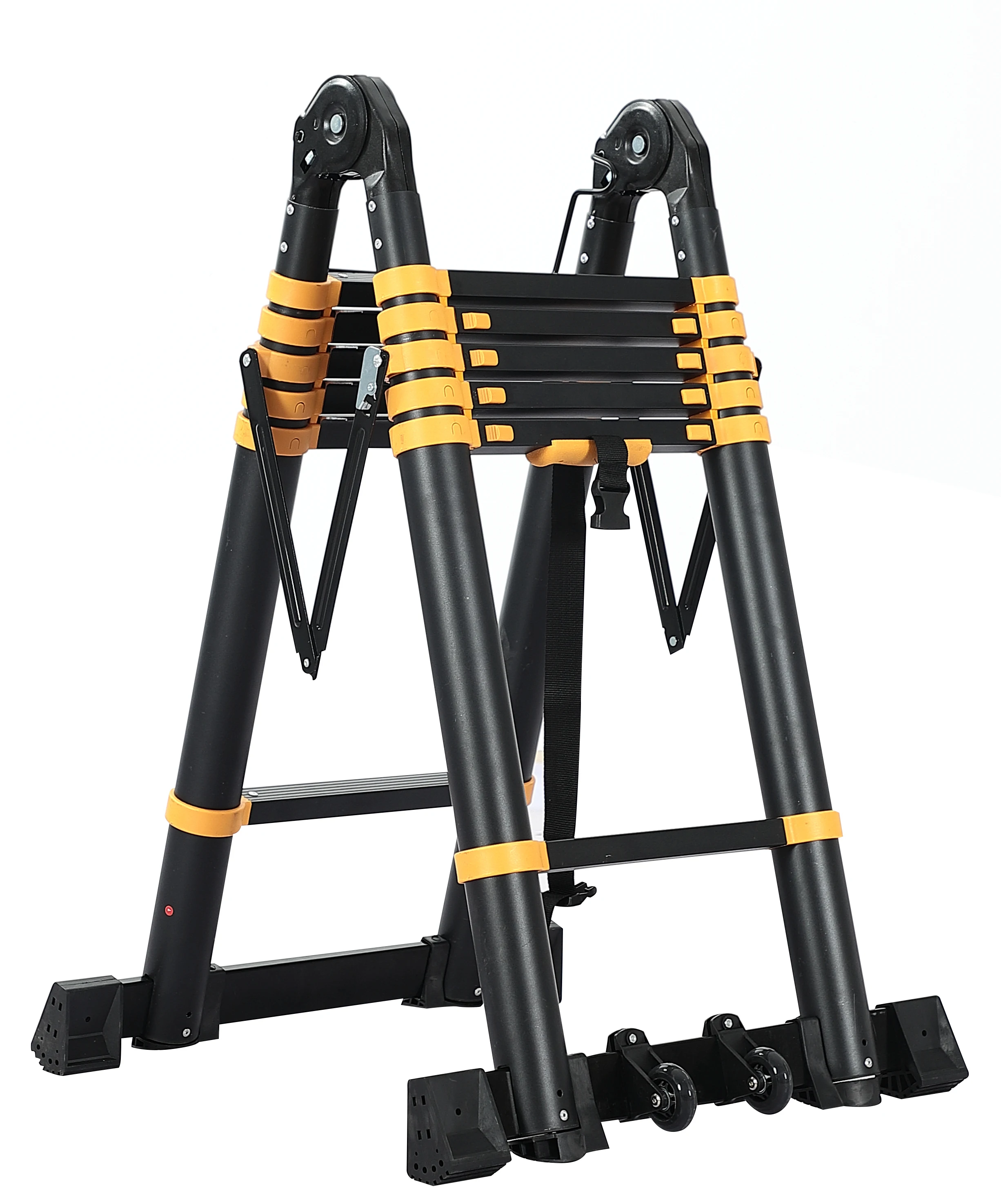 Aluminium Telescopic Step  Adjustable Ladder for Household