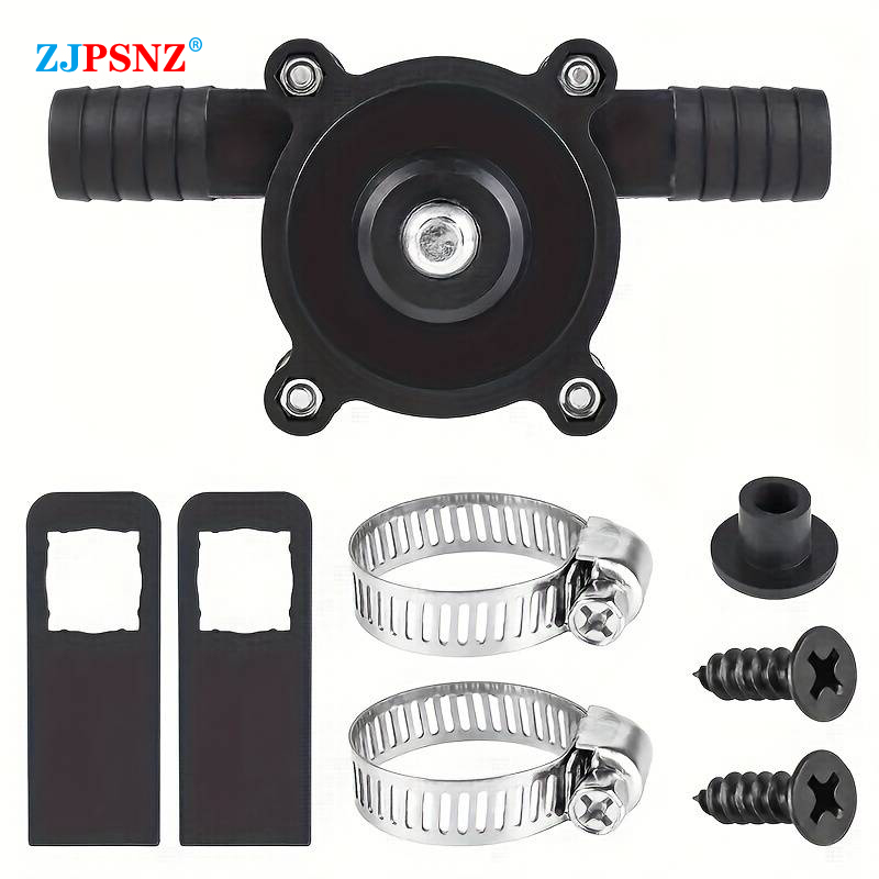 Portable Electric Drill Pump Self Priming Transfer Pumps Oil Fluid Water Pump Round Shank Heavy Duty Self-Priming Hand Universal