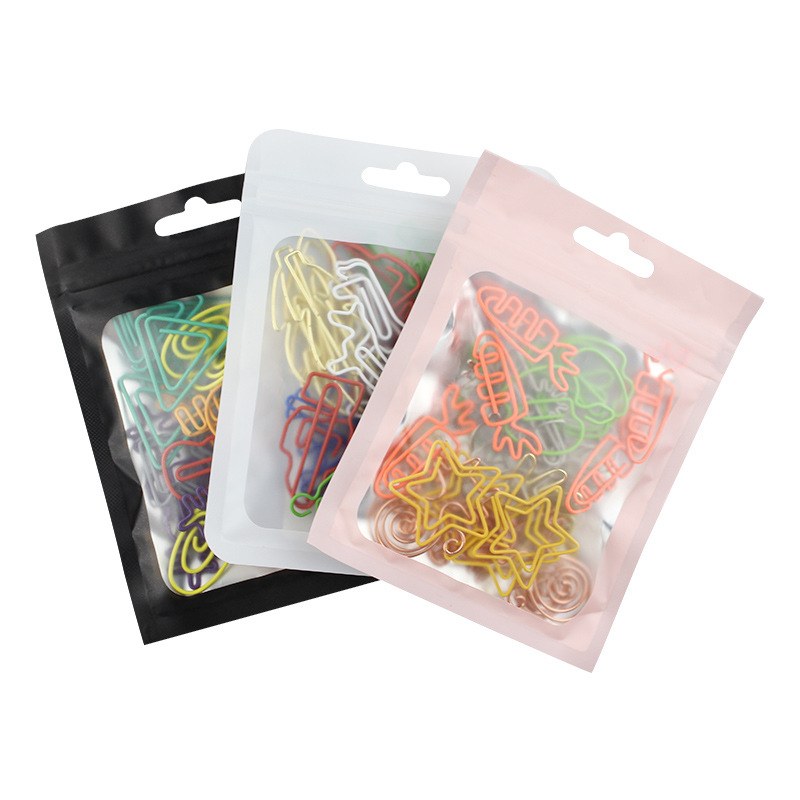 30個かわいいペーパークリップブックマーク文房具スクラップブックガジェット学用品オフィスかわいいデスクorgainzerアクセサリー