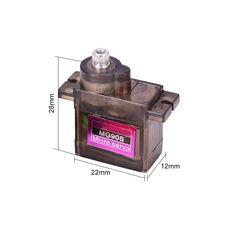 MG90S Servo 1/4/10 Pcs Metal Gear Digital 9g Servo For RC Helicopter Airplane Boat Car RC Robot