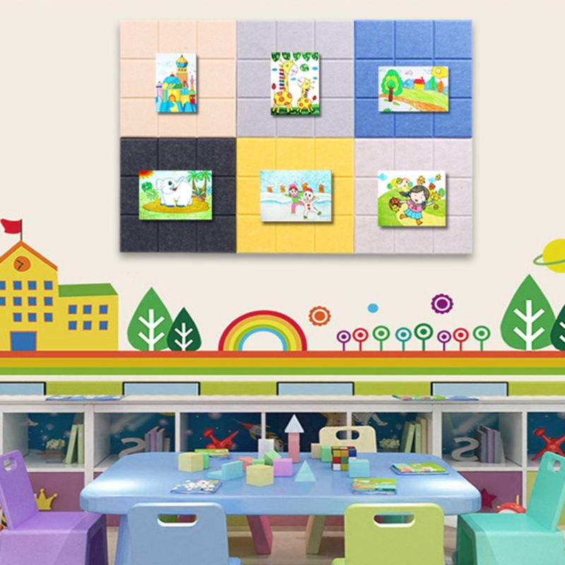 Tablero mensajes fieltro, tablero anuncios estilo nórdico, azulejos, fondo fieltro, novedad 2023