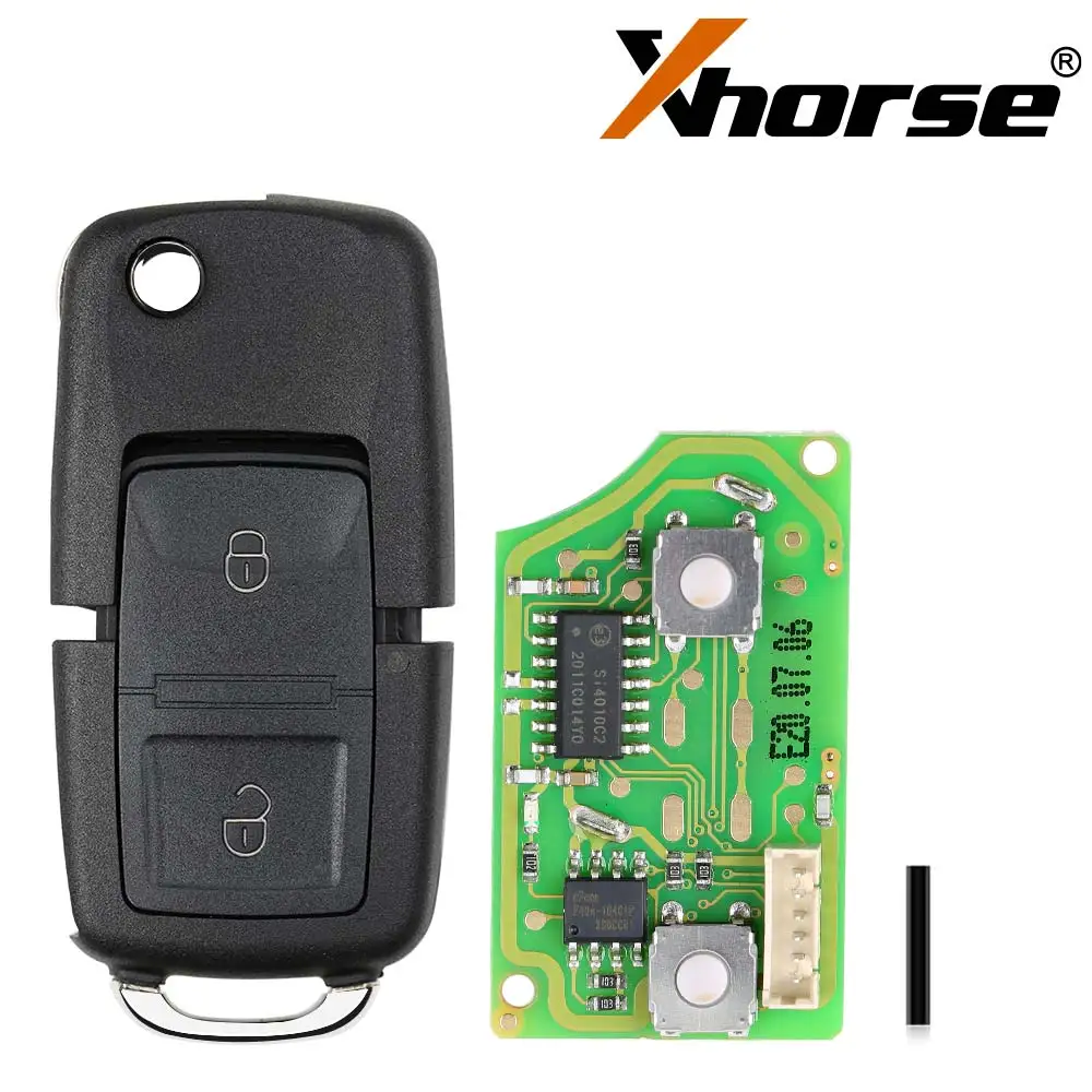 5PCS Xhorse XK Wire Remote Key XKB501EN XKLKS0EN XKDS00EN XKKF02EN XKFO01EN XKB508EN XKHY01EN XKHY05EN for VVDI2/Mini Key Tool