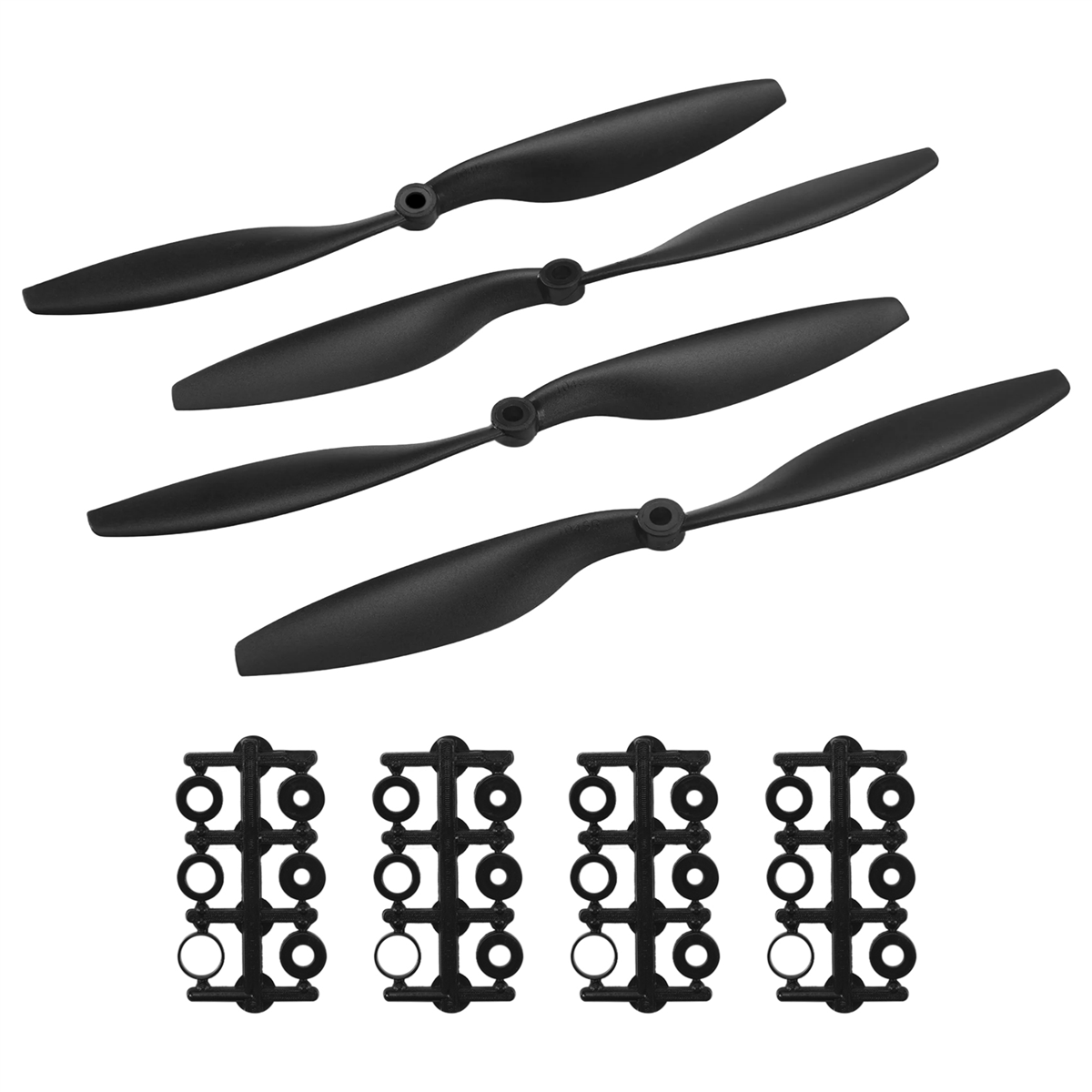 HCJD 4x1045 10 Zoll Durchmesser 4,5 Zoll Pitch CW/CCW Rotierende Propellerblätter RC Quadcopter Prop