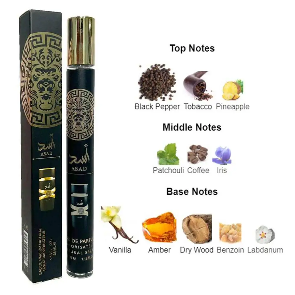 35ml คํา Neutral น้ําหอมโรงงานกลิ่นหอมยาวนานกลิ่นสีดําสีชมพูสีเหลืองสีขาว MINI ขนาดผู้หญิงดูไบน้ําหอม