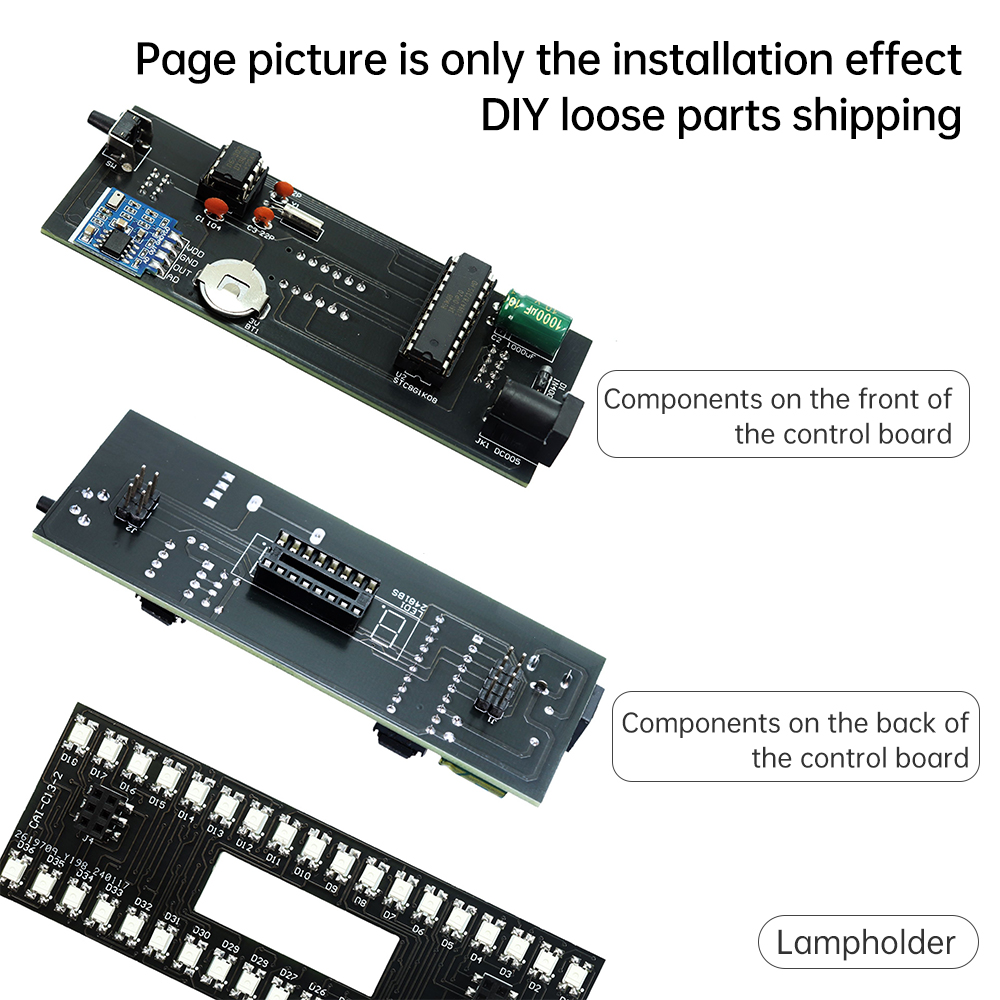 USB 5V Audio Level Indicator Stereo Music Spectrum LED light Amplifier VU Meter for Car player Light Atmosphere Lamps