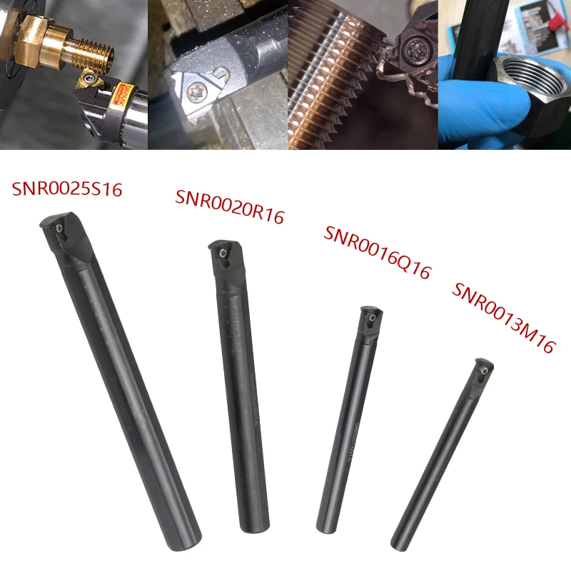 SNR0008K11 SNR/L0010K11 SNR/L0016Q16 SNR0020R22 SNR0025S22 Internal Thread Turning Tool SER SEL Lathe Cutter bar CNC tool Holder
