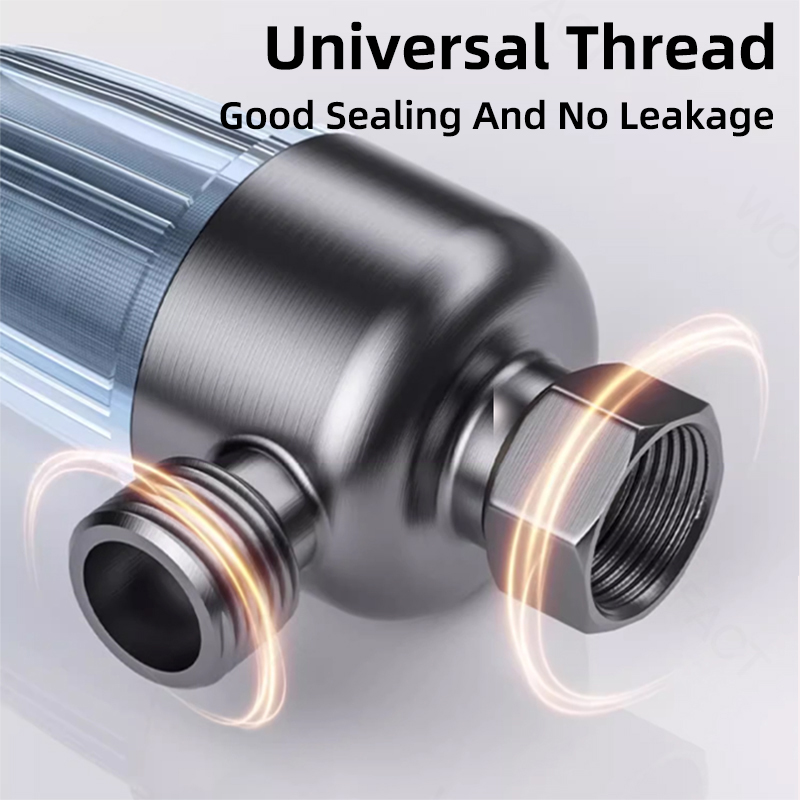 Bathroom Stainless Steel Water Heater Filter Filter Element Can Be Cleaned Brass Front Prefilter Detachable Filter Cartridge