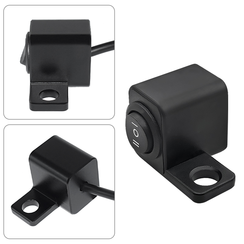 Linker 3-Wege-Schalter, seitliche Spiegelhalterung, robust, universell