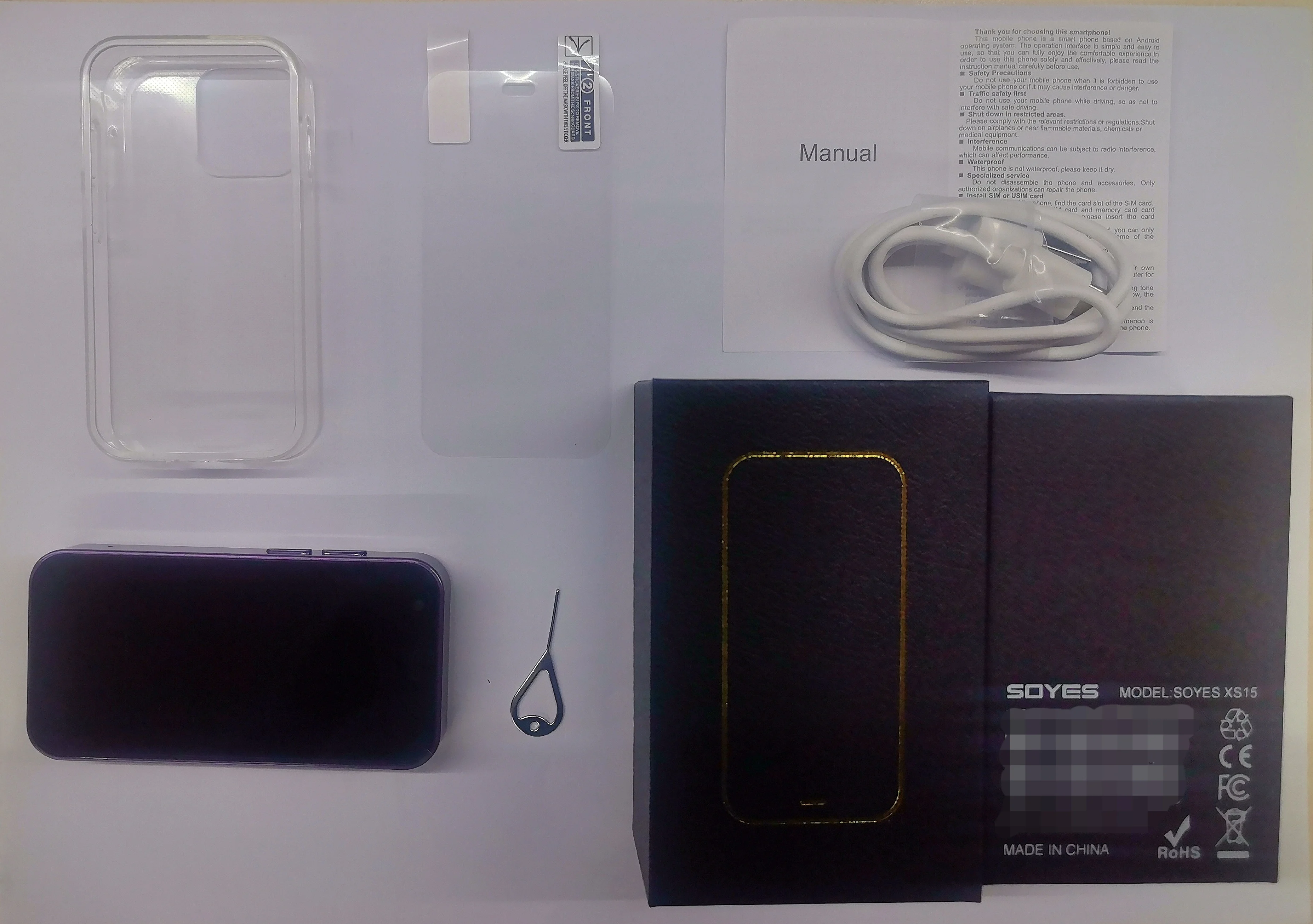 สําหรับ SOYES Sono XS15 Mini Mobile กระเป๋าขนาดเล็กพิเศษ Android Quad Core 2GB RAM + 16GB ROM สําหรับผู้สูงอายุของขวัญสําหรับผู้สูงอายุ