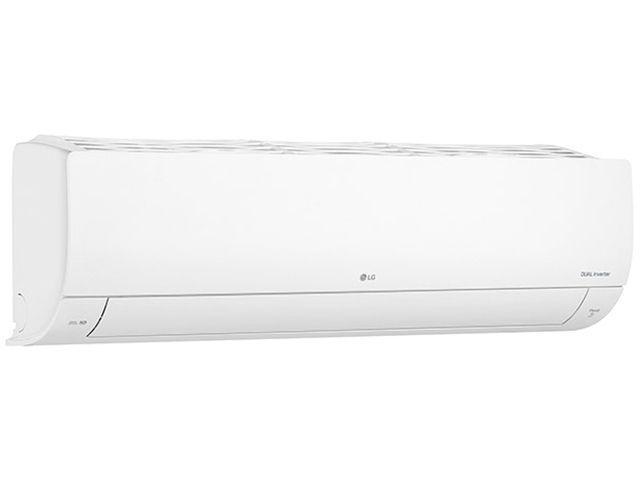 Ar-condicionado Split Hi-Wall LG Dual Inverter Compact +AI 12.000 BTUs Frio Compact S3-Q12JAQAL - 220V