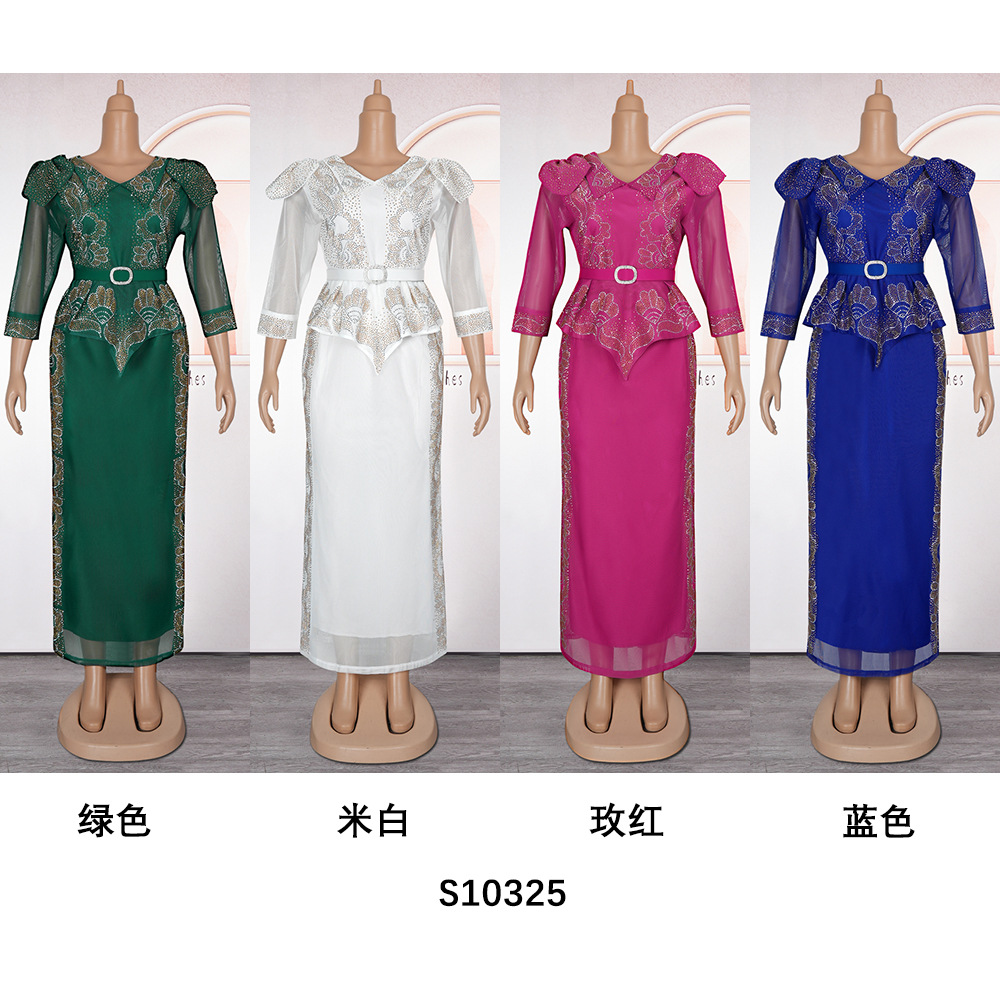 女性のためのエレガントなアフリカのドレス,ダシキ,アンカラの衣装,長いドレス,クリスマスの服,結婚披露宴,大きいサイズ,2022