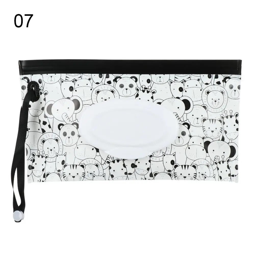 Outdoor Leuke Flip Cover Draagtas Baby Product Draagbare Cosmetische Pouch Natte Doekjes Tas Kinderwagen Accessoires Tissue Box