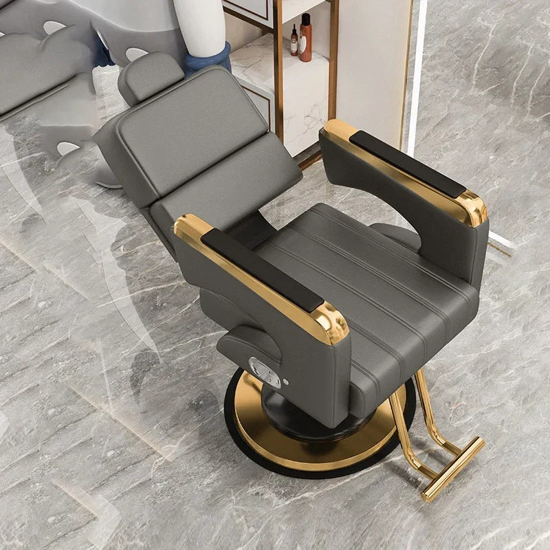 Chaises de salon de coiffure professionnelles, lit à cils, chaise de manucure pour coiffeur, meubles de toilette, massage, affaires