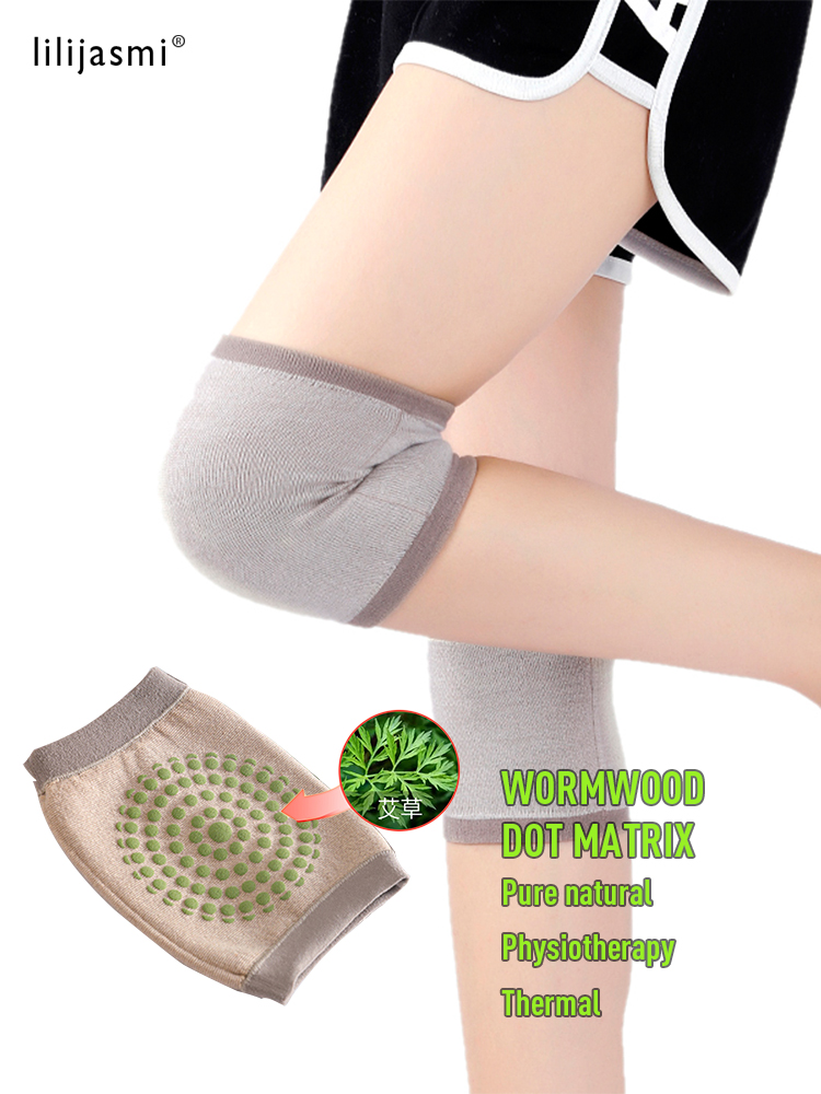 Beifuß polster Wolle leichte Knie wärmer Ärmel kalt dicht warme Knie gestrickt hohe Kniescheibe Knies chützer Beinlinge Herbst Winter