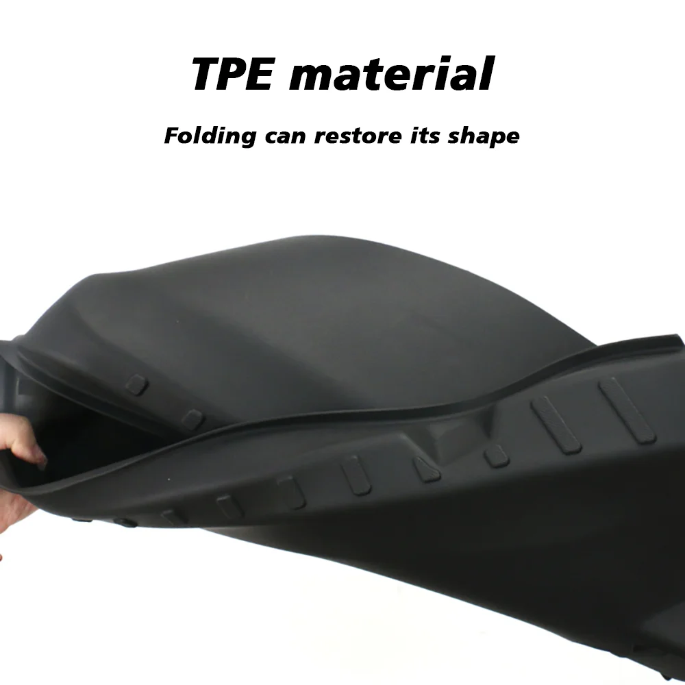 For Tesla New Model Y LAUNCH 2025  Juniper 2025+  Trunk Threshold Strip TPE  Anti Scratch Protection Lid