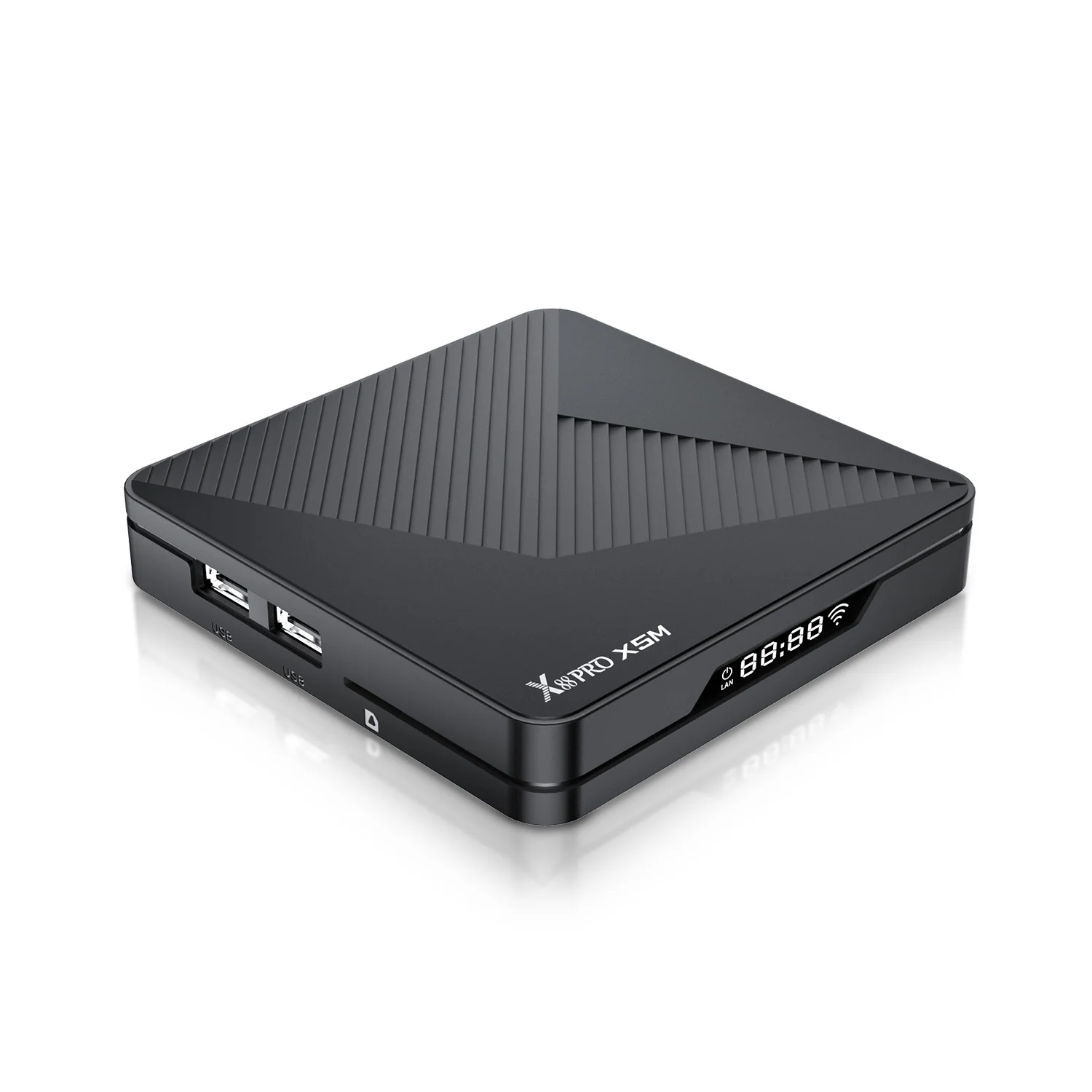 X88 PRO X5M Amlogic S905X5M Chipset Smart TV Box Android 14 Control remoto asistente de voz reproductor de transmisión multimedia Set Top Box
