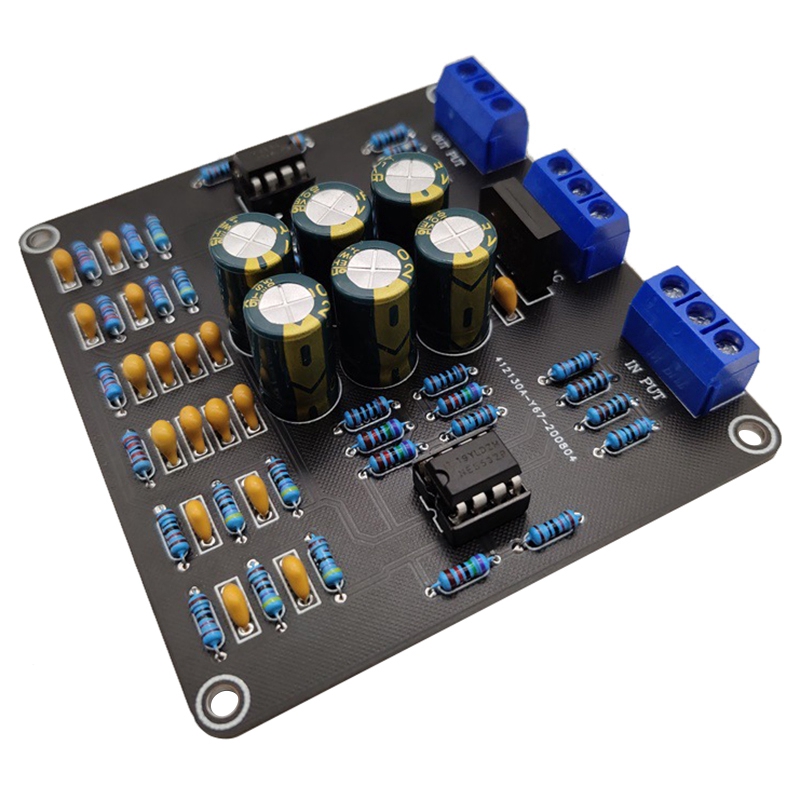 Hifi Preamplifier Board เครื่องขยายเสียงไฮไฟอุปกรณ์เสริมเครื่องขยายเสียง Preamp Tuning Board แผงด้านหน้า