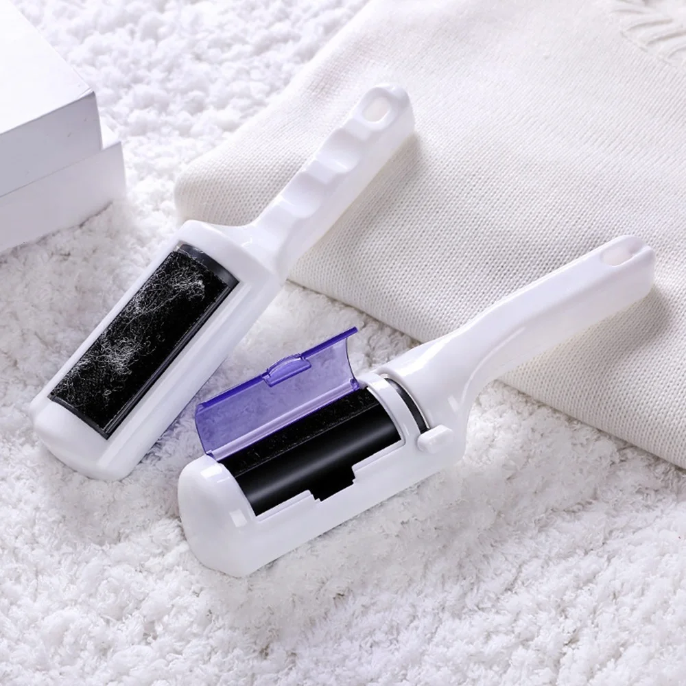 1PC Haushalt Sofa Staub Pinsel Zylinder Klebrige Pinsel Kleidung Pinsel Elektrostatische Haarentferner