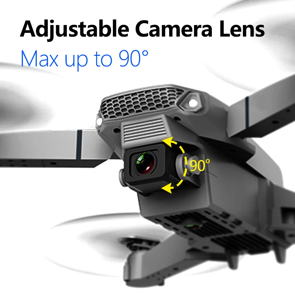 E88 Mini Drone UAV 360 degrés rotatif pliant WiFi télécommande photographie aérienne quadrirotor jouet hélicoptère un clic nouveau