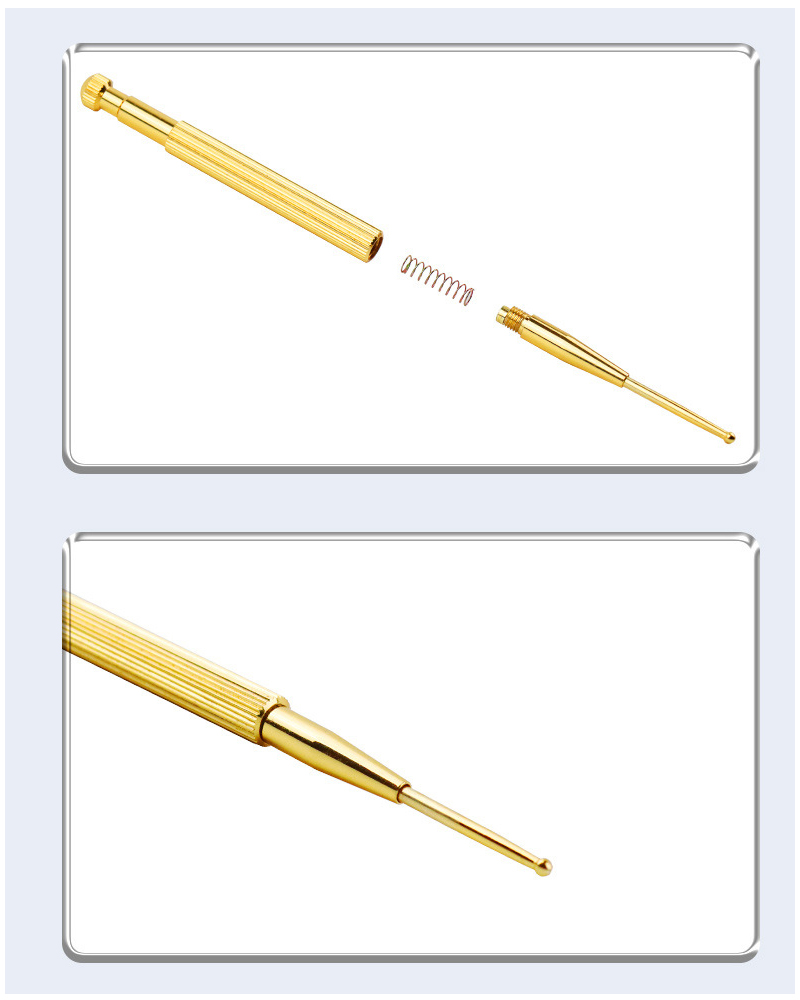 เครื่องกระตุ้นหูกดจุด Probe Auricular ปากกาความงามหู Reflex Zone นวดเข็มการตรวจจับสุขภาพ