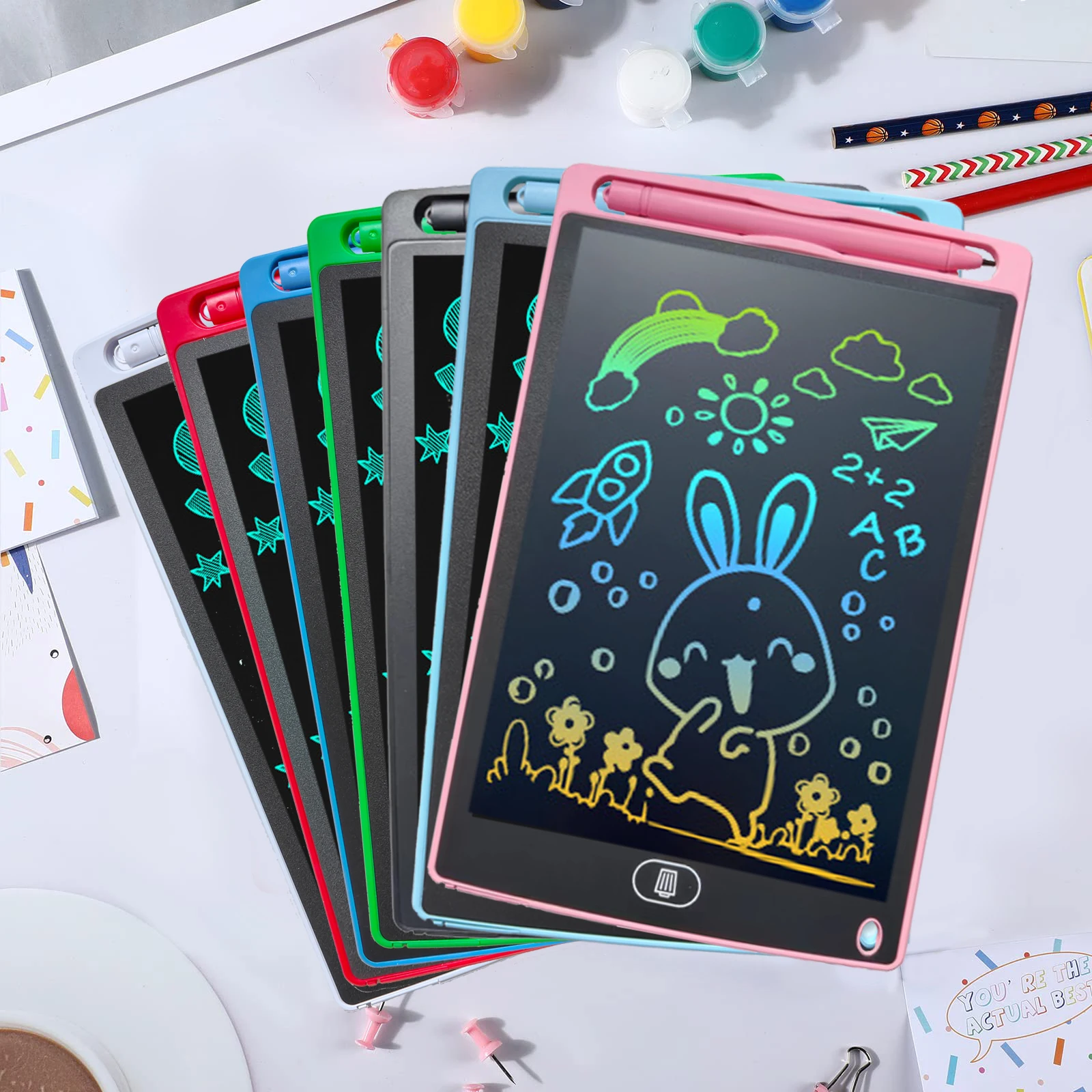 8,5-дюймовый ЖК-планшет, доска для рисования, детские игрушки на день рождения, День Благодарения, Хэллоуин, Пасха, рождественские подарки