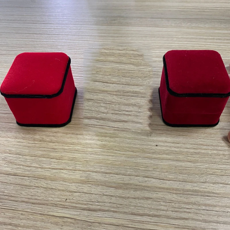 Wowcraft Joyero Caja de Anillos 2 Colores Diferentes