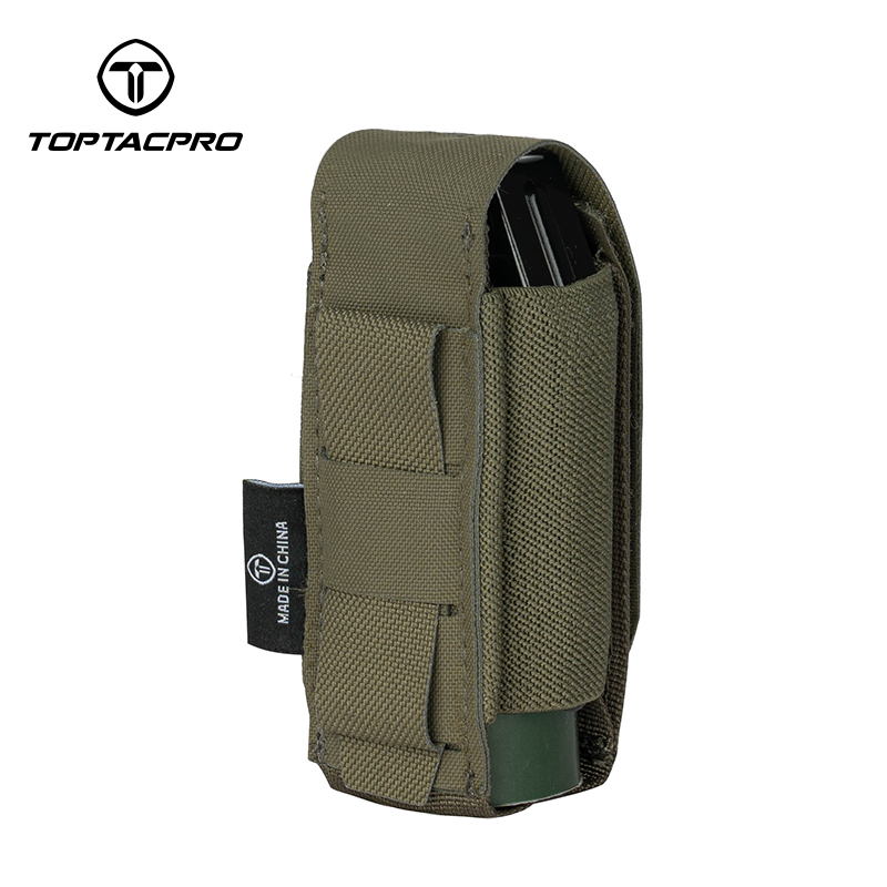 TOPTACPRO bolsa táctica Flashbang bolsa de herramientas Modular MOLLE bolsa de caza accesorios de equipo 8502
