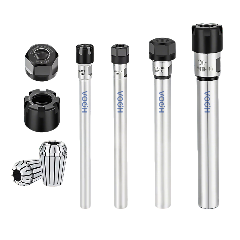 High precision 0.005mm ER extension rod C10 C12 ER8 ER11 ER16 Chuck Processing Straight Shank Extension Rod Collet tool holder