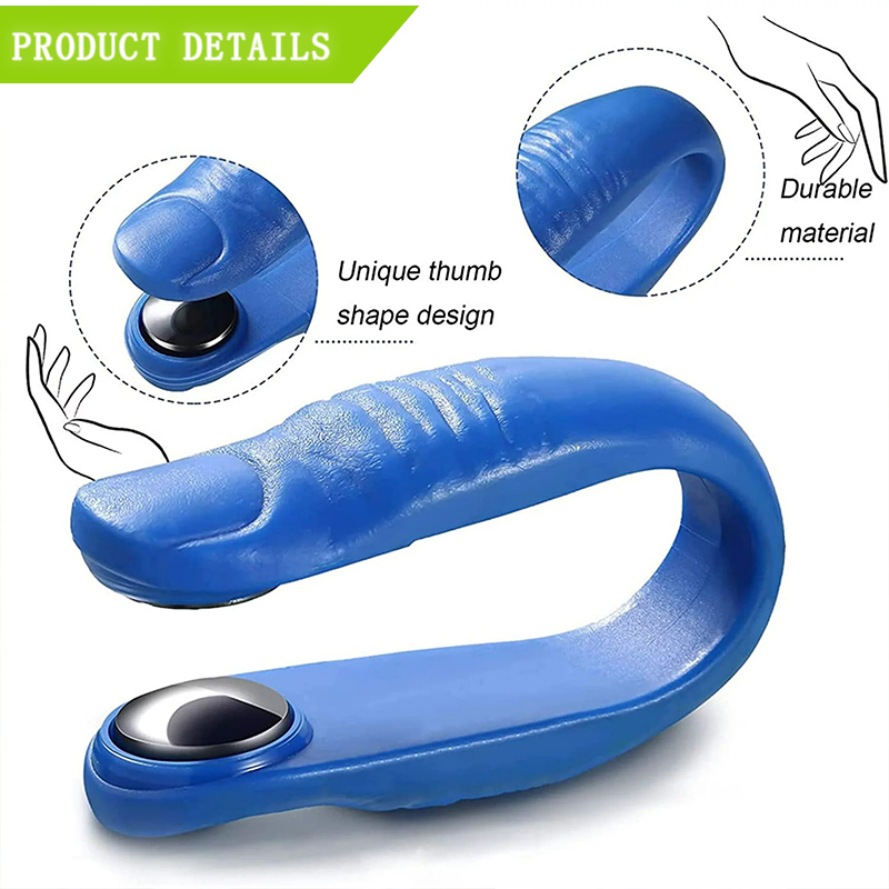 Mini Magnetische Finger Joint Tiger Punkt Massage Clip Tragbare Hand Meridian Massager Akupressur Clip Für Durchblutung