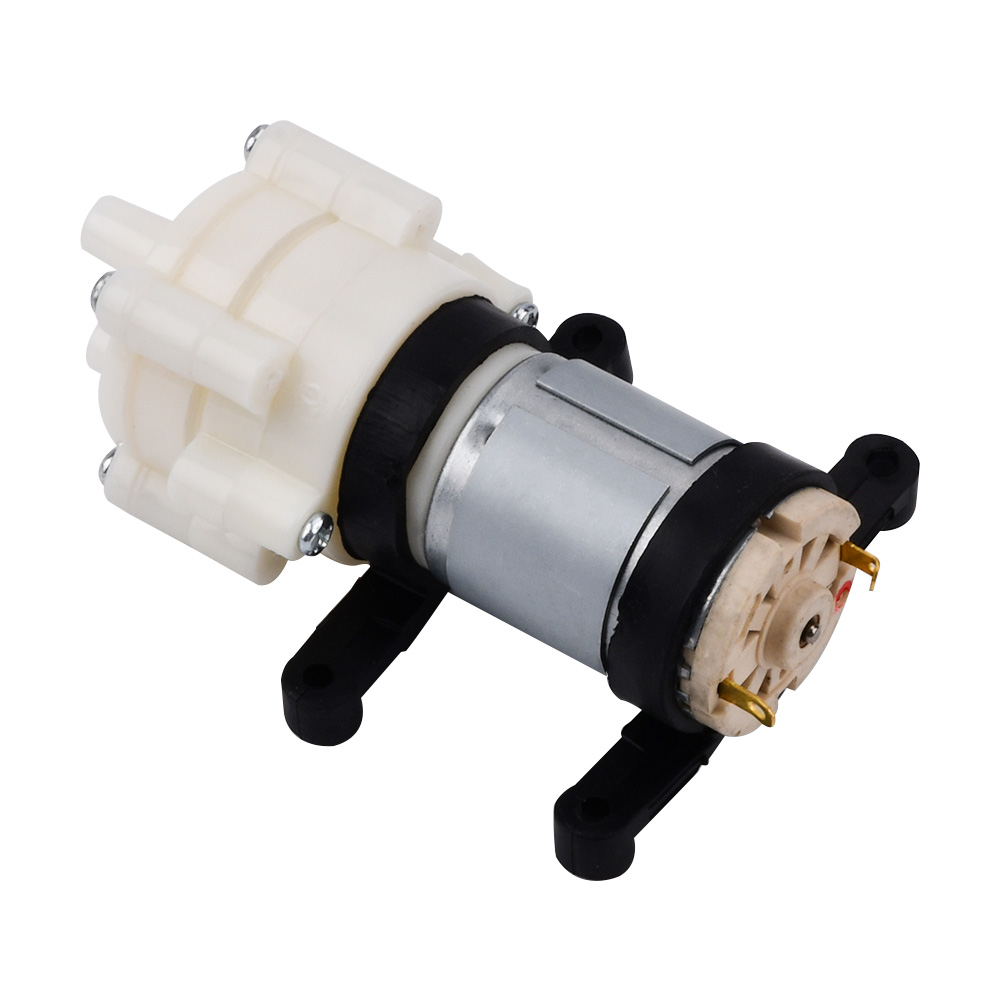 Pequena Miniatura Bomba De Água, Bomba De Diafragma, Acessórios Do Tanque De Peixes Do Agregado Familiar, Tea Set, R385, 12V, 6V