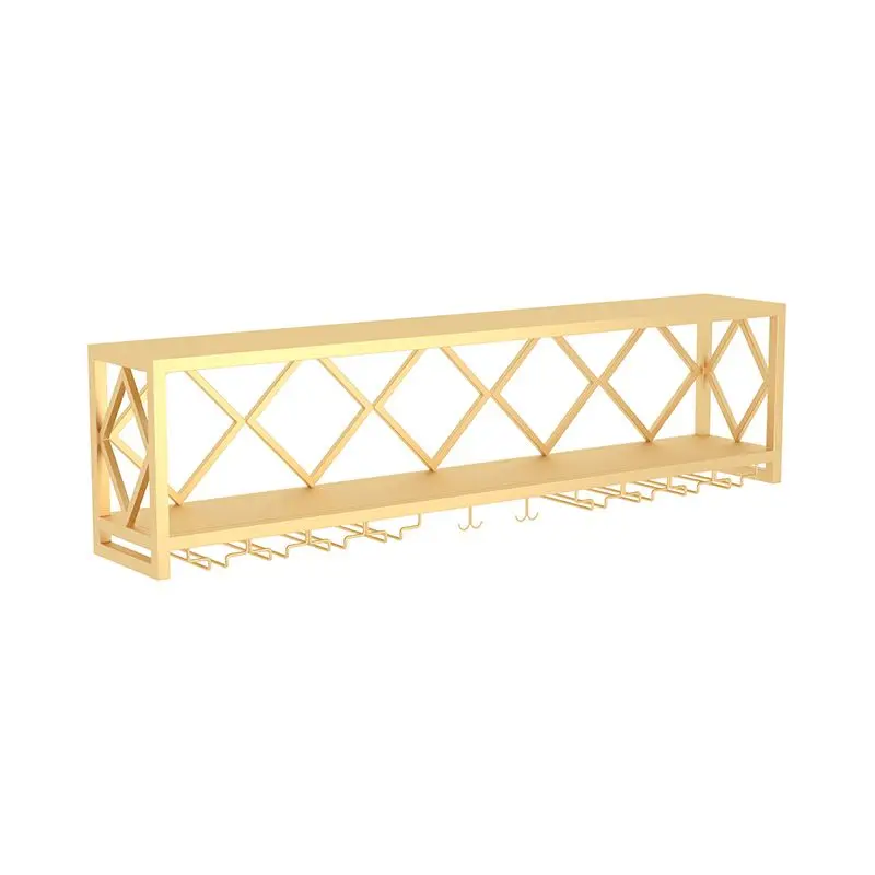 Rustic ตู้ไวน์ตู้หรูหราเก็บไวน์โบราณตู้ Bakers สูง Wall Lighted โลหะ Szafka ตกแต่งบาร์